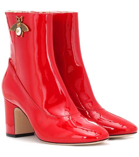 gucci schuhe rot|Gucci boots for women.